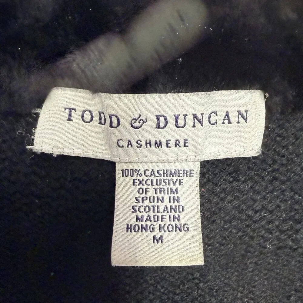 Todd & Duncan chic black